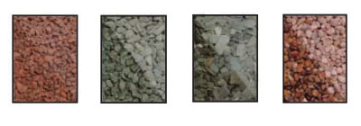 Decorative chippings & pebbles